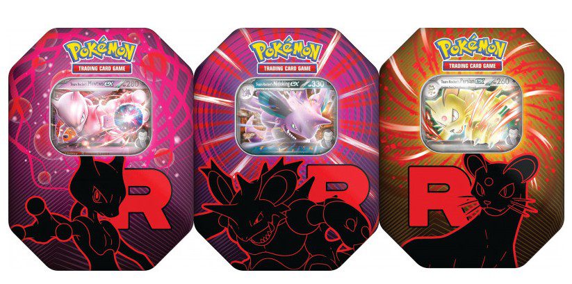 TEAM ROCKET TINS